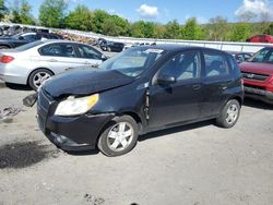 Salvage cars for sale at Grantville, PA auction: 2009 Chevrolet Aveo LS