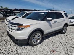 Salvage cars for sale at Cahokia Heights, IL auction: 2014 Ford Explorer Limited