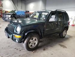 Salvage cars for sale at Ham Lake, MN auction: 2003 Jeep Liberty Limited