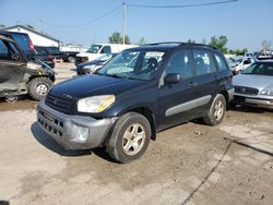 Salvage cars for sale at Pekin, IL auction: 2002 Toyota Rav4