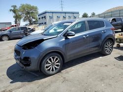 KIA Sportage ex salvage cars for sale: 2018 KIA Sportage EX