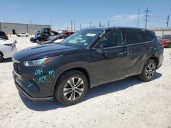 Salvage cars for sale at Haslet, TX auction: 2020 Toyota Highlander XLE