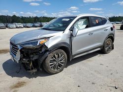 Salvage cars for sale from Copart Harleyville, SC: 2020 Hyundai Tucson Limited