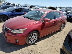 Salvage cars for sale from Copart San Martin, CA: 2012 Lexus CT 200