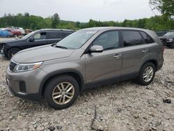Salvage cars for sale at Candia, NH auction: 2014 KIA Sorento LX
