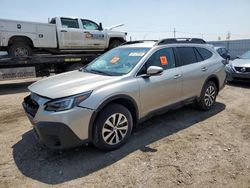 Salvage cars for sale at Greenwood, NE auction: 2020 Subaru Outback Premium