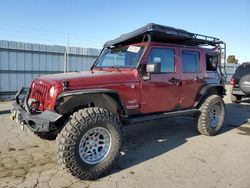 Salvage cars for sale at Martinez, CA auction: 2012 Jeep Wrangler Unlimited Sahara