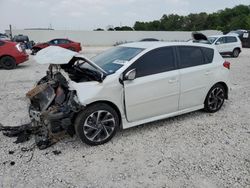 Salvage cars for sale at New Braunfels, TX auction: 2017 Toyota Corolla IM