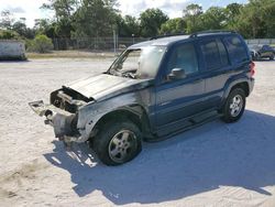Salvage cars for sale at Fort Pierce, FL auction: 2004 Jeep Liberty Limited
