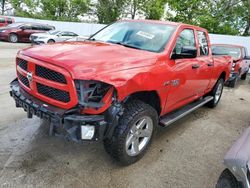 Salvage cars for sale from Copart Bridgeton, MO: 2014 Dodge 2014 RAM 1500 ST