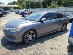 Vehiculos salvage en venta de Copart Savannah, GA: 2017 Honda Accord Sport Special Edition