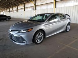 Salvage cars for sale from Copart Phoenix, AZ: 2022 Toyota Camry LE