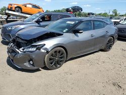 Salvage cars for sale at auction: 2020 Nissan Maxima SR