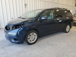 Salvage cars for sale from Copart Franklin, WI: 2011 Toyota Sienna XLE