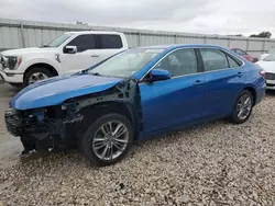 Salvage cars for sale from Copart Kansas City, KS: 2017 Toyota Camry LE