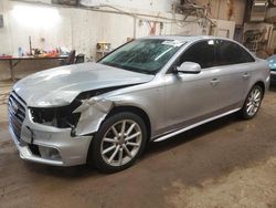 Salvage cars for sale from Copart Casper, WY: 2015 Audi A4 Premium