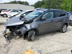 Salvage cars for sale at Seaford, DE auction: 2017 Ford Escape SE