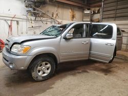 Salvage cars for sale from Copart Casper, WY: 2006 Toyota Tundra Double Cab SR5