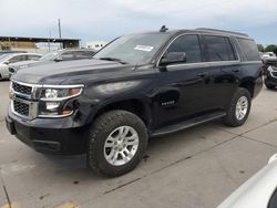 Salvage cars for sale at Grand Prairie, TX auction: 2020 Chevrolet Tahoe K1500 LT