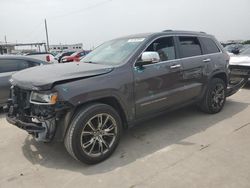 Salvage cars for sale at Grand Prairie, TX auction: 2015 Jeep Grand Cherokee Limited