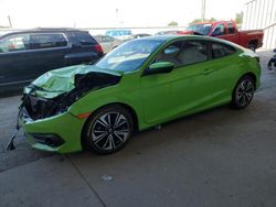 Salvage cars for sale at Dyer, IN auction: 2016 Honda Civic EX