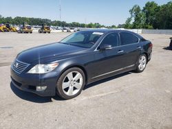 Salvage cars for sale at Dunn, NC auction: 2010 Lexus LS 460