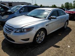 Salvage cars for sale from Copart Elgin, IL: 2010 Ford Taurus Limited