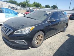 Salvage cars for sale at Sacramento, CA auction: 2017 Hyundai Sonata SE