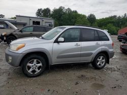 Salvage cars for sale at Mendon, MA auction: 2001 Toyota Rav4