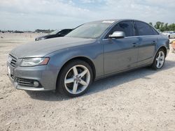 Salvage cars for sale at Houston, TX auction: 2012 Audi A4 Premium
