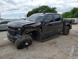 Salvage cars for sale at Oklahoma City, OK auction: 2019 Chevrolet Silverado K1500 Trail Boss Custom