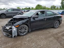 Salvage cars for sale from Copart London, ON: 2021 Honda Civic EX