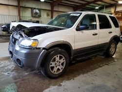 Ford salvage cars for sale: 2005 Ford Escape XLT