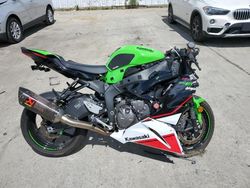 Salvage motorcycles for sale at Windsor, NJ auction: 2021 Kawasaki ZX636 K