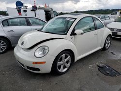 Salvage cars for sale at Cahokia Heights, IL auction: 2008 Volkswagen New Beetle Triple White