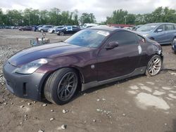 Nissan salvage cars for sale: 2003 Nissan 350Z Coupe