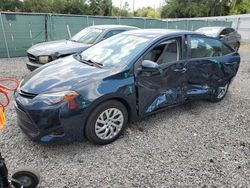 Salvage vehicles for parts for sale at auction: 2018 Toyota Corolla L