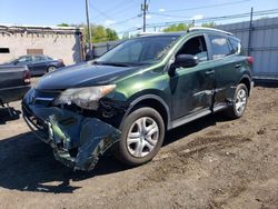 Salvage cars for sale from Copart New Britain, CT: 2013 Toyota Rav4 LE