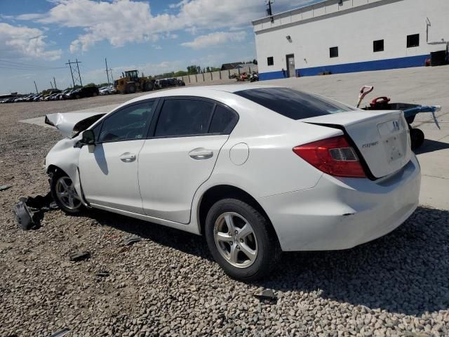 2012 Honda Civic Natural GAS