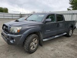 Salvage cars for sale from Copart Arlington, WA: 2011 Toyota Tacoma Double Cab Long BED
