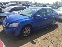 Salvage cars for sale from Copart Elgin, IL: 2014 Nissan Sentra S
