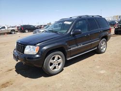 Jeep Grand Cherokee Overland Vehiculos salvage en venta: 2004 Jeep Grand Cherokee Overland