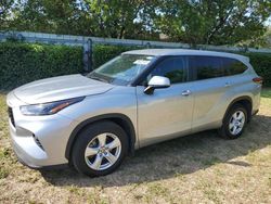 Toyota Highlander salvage cars for sale: 2023 Toyota Highlander L