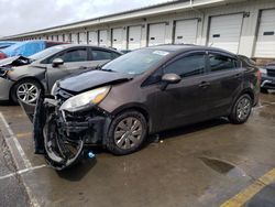 Salvage cars for sale from Copart Louisville, KY: 2012 KIA Rio EX