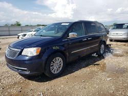 Chrysler Town & Country Touring l salvage cars for sale: 2014 Chrysler Town & Country Touring L