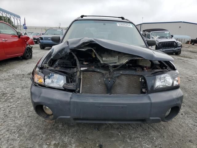 2005 Subaru Forester 2.5X