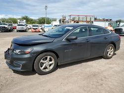 Salvage cars for sale at Kapolei, HI auction: 2018 Chevrolet Malibu LS