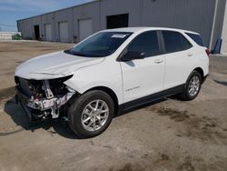 Salvage cars for sale at Jacksonville, FL auction: 2022 Chevrolet Equinox LS