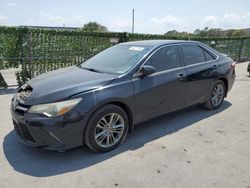Salvage cars for sale from Copart Orlando, FL: 2015 Toyota Camry LE