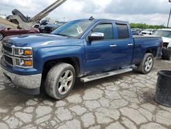 Salvage cars for sale at Indianapolis, IN auction: 2015 Chevrolet Silverado K1500
